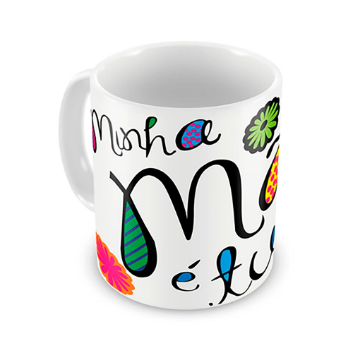 Caneca de Cerâmica 325 ml-FB-CC325